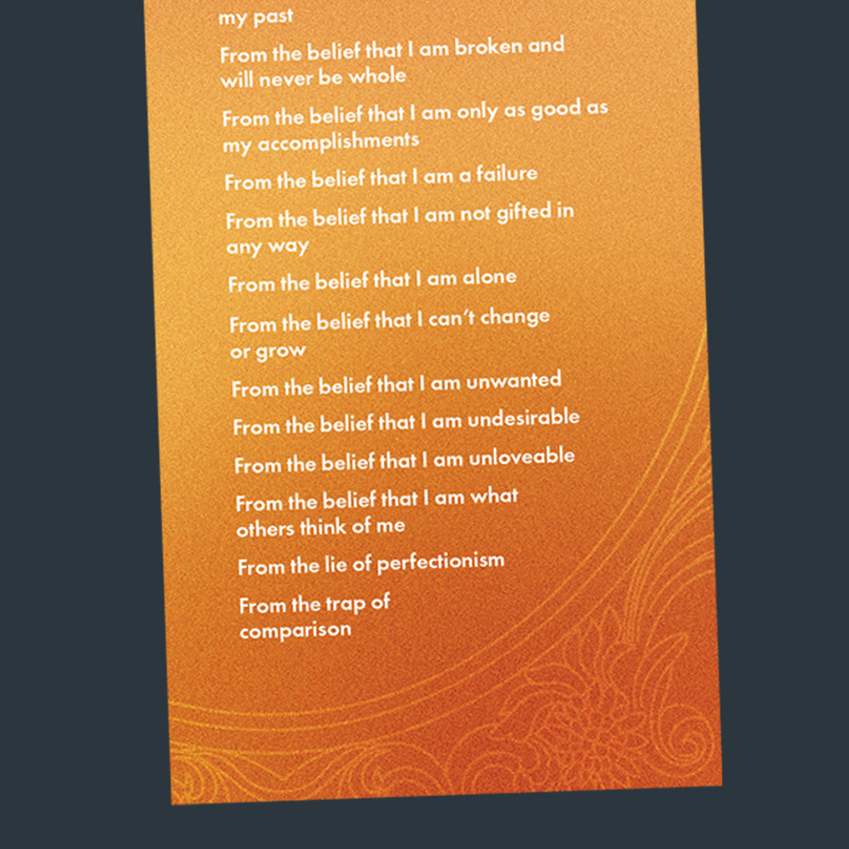 Belovedness Litany Bookmarks (Bulk Orders)