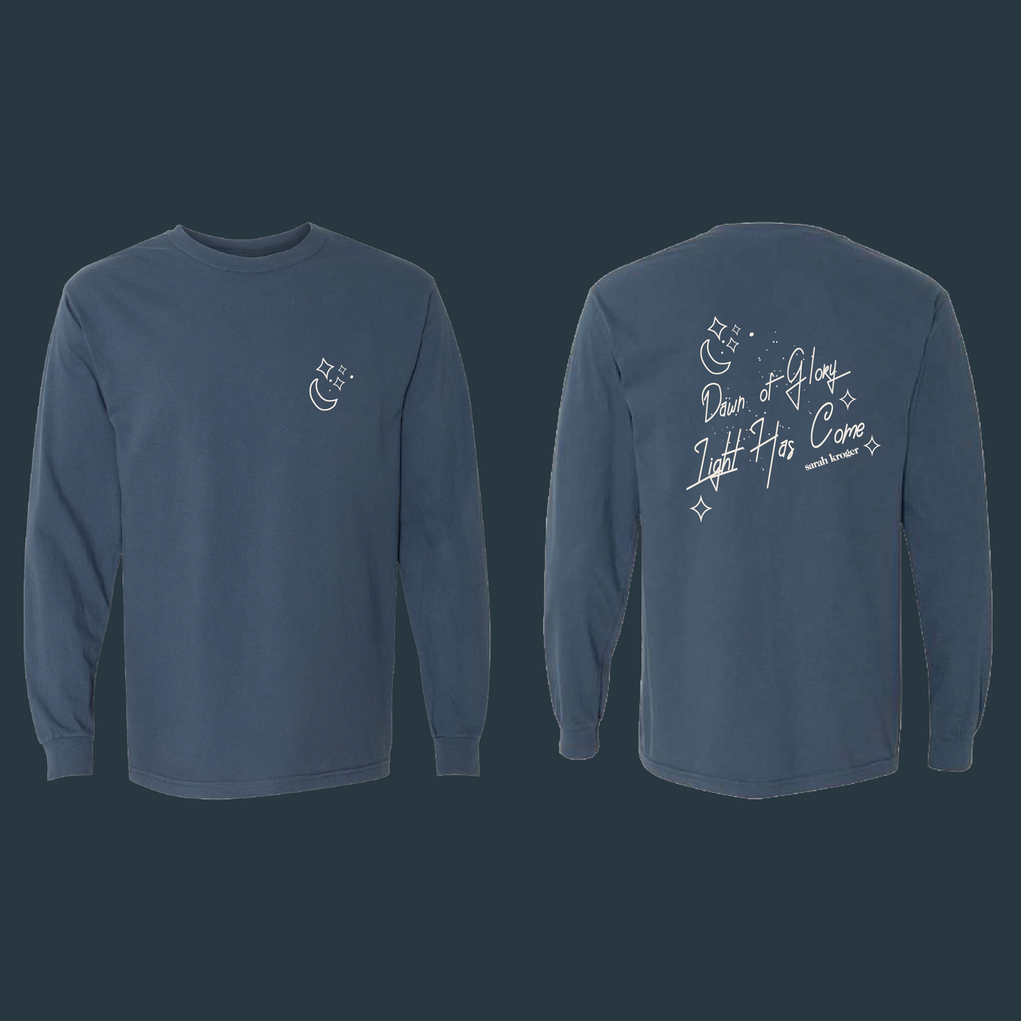 Light Has Come Long Sleeve (Navy)